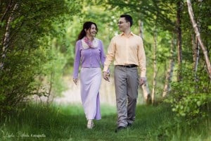 Joanna i Tomasz w 2015 roku