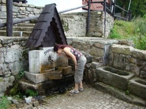 Żródło Miłości przy kaplicy św. Anny w Karkonoszach