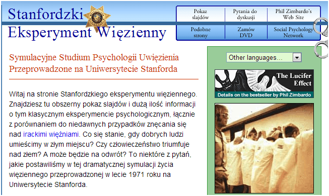 Stanfordzki eksperyment więzienny PL